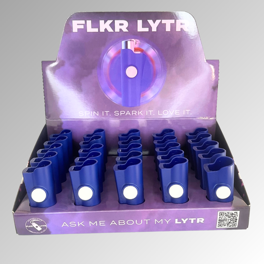 CLPR FLKR LYTR: Retail Display Box Case for Clipper® | FLKR LYTR -