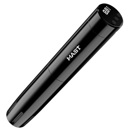 Mast Tour Y22 Cordless Tattoo Pen Machine Kit - Professional Rotary Cartridges Tattoo Pen Lightweight Short Battery Power Supply (Mast Tour Y22 Black)